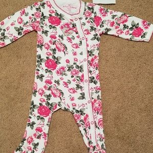 Betsey Johnson footie sleeper,romper